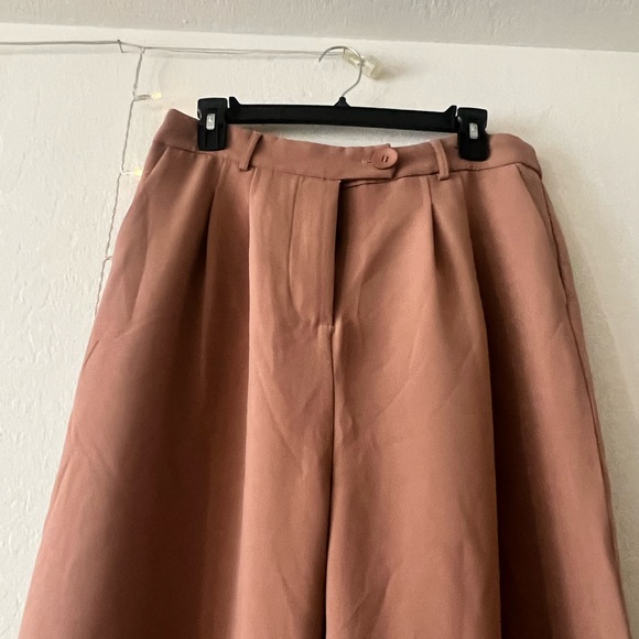 Tan white fox split hem trousers - Picture 7 of 7